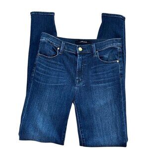 J Brand Women's 7 Slim Stretch Jeans Blue Inseam 31"